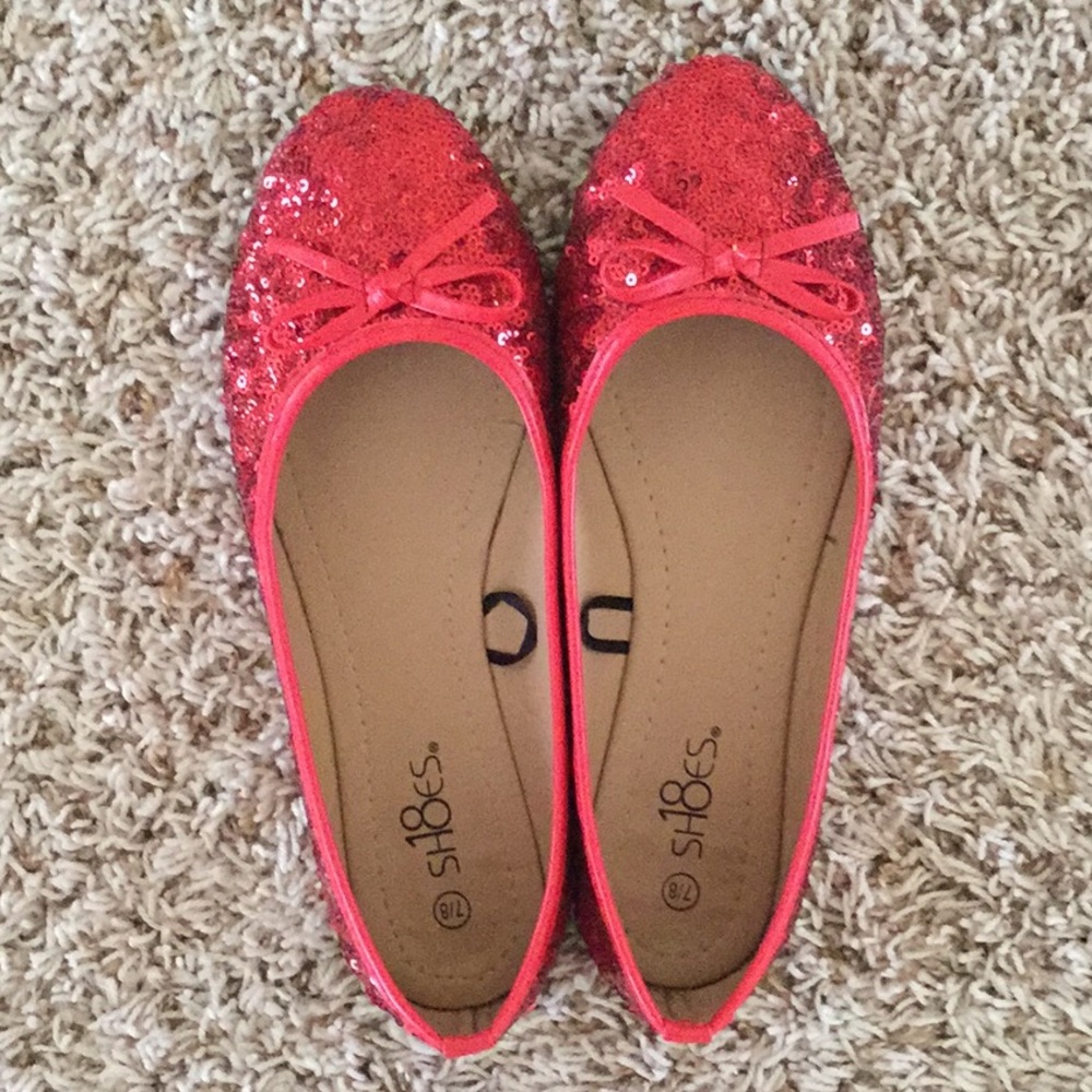 Red shoes